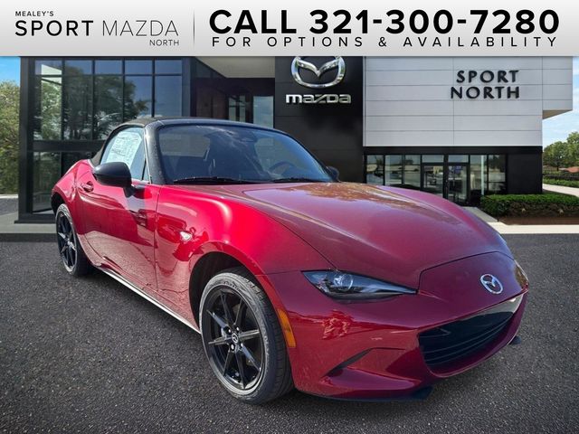Soul Red Crystal Metallic 2026 Mazda MX-5 Miata Convertible Rear-Wheel Drive 6-Speed Manual