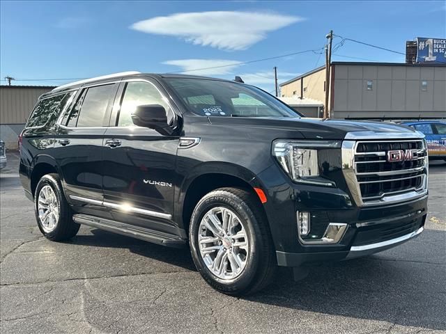 Onyx Black 2023 GMC Yukon SLT 4WD SUV / Crossover Four-Wheel Drive