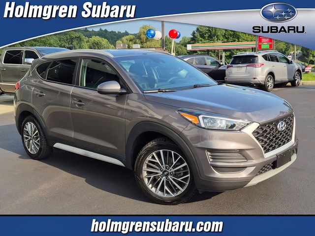 Gray (Magnetic Force Metallic) 2020 Hyundai Tucson SUV / Crossover All-Wheel Drive 6-Speed Automatic