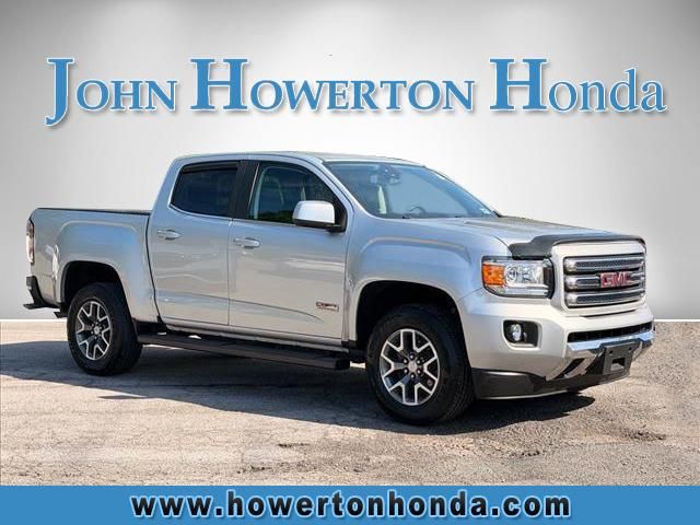 Quicksilver Metallic 2017 GMC Canyon Pickup Truck Four-Wheel Drive 8-Speed Automatic