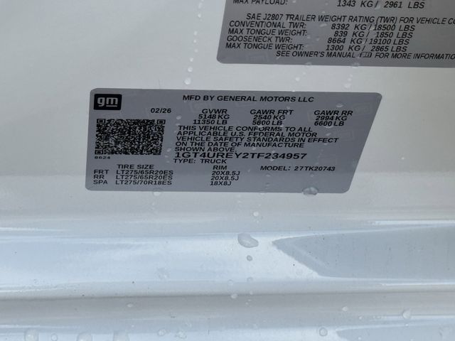 2026 GMC Sierra 2500HD Denali White at Big Star Buick GMC