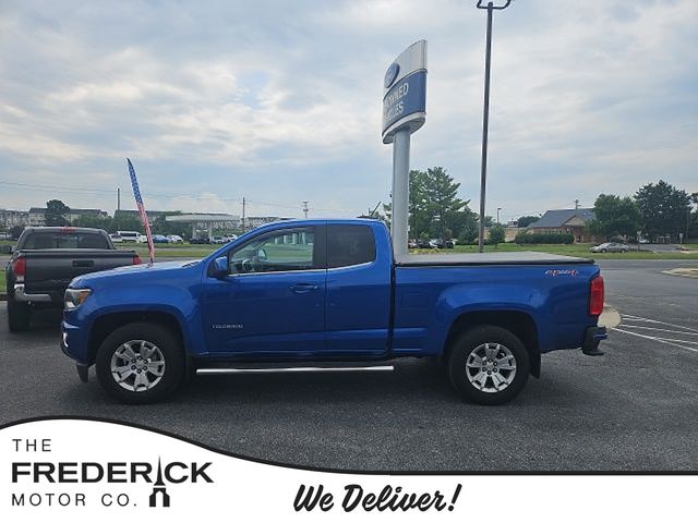 Kinetic Blue Metallic 2019 Chevrolet Colorado Pickup Truck Four-Wheel Drive 6-Speed Automatic