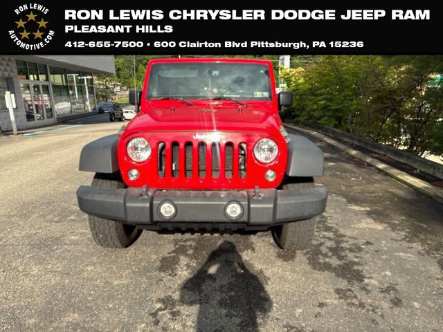 Firecracker Red Clearcoat 2018 Jeep Wrangler SUV / Crossover Four-Wheel Drive 5-Speed Automatic