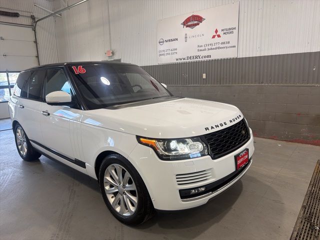 White 2016 Land Rover Range Rover Td6 HSE 4WD SUV / Crossover All-Wheel Drive 8-Speed Automatic