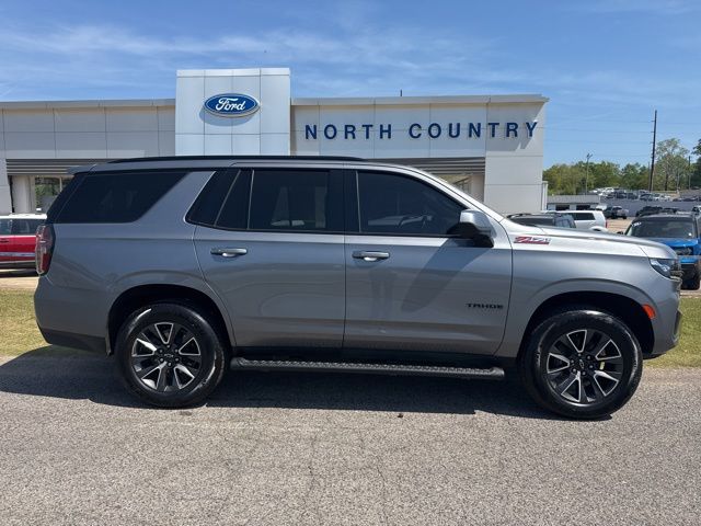 Gray (Steel Metallic) 2021 Chevrolet Tahoe Z71 4WD SUV / Crossover Four-Wheel Drive