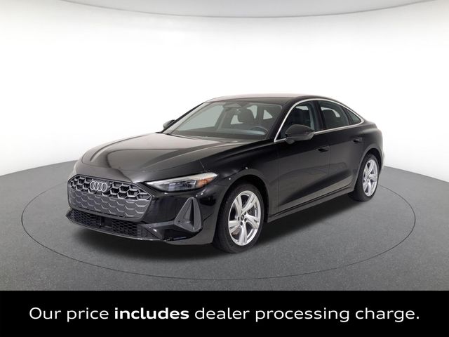 Mythos Black Metallic 2025 Audi A5 Sedan All-Wheel Drive 7-Speed Automatic