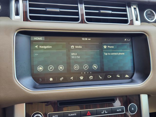 2017 Fuji White Land Rover Range Rover 3.0L V6 Supercharged HSE 4X4 SUV