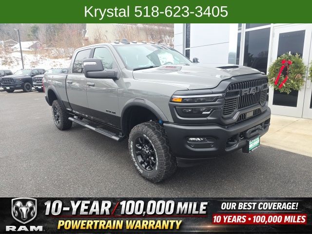 Ceramic Gray Clearcoat 2026 RAM 2500 Power Wagon Crew Cab 4WD Pickup Truck Four-Wheel Drive 8-Speed Automatic