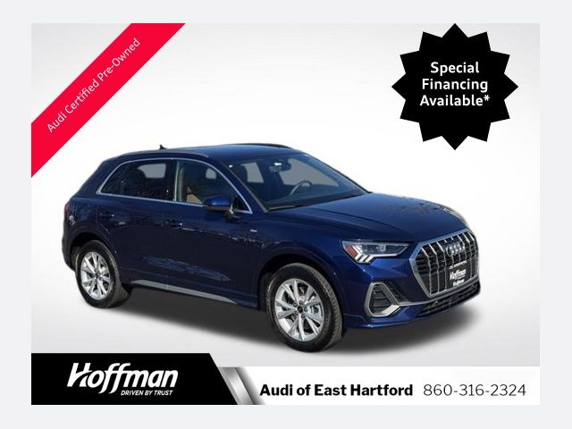 Navarra Blue Metallic 2025 Audi Q3 quattro Premium S Line 45 TFSI SUV / Crossover All-Wheel Drive 8-Speed Automatic