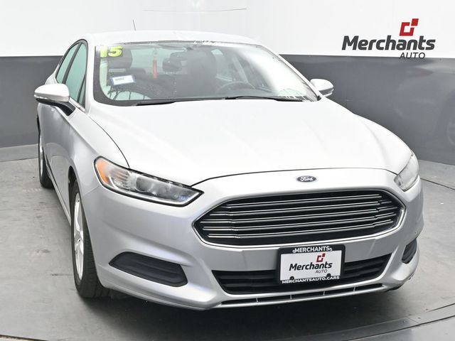 Ingot Silver 2015 Ford Fusion Sedan Front-Wheel Drive 6-Speed Automatic