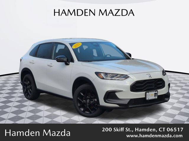 White 2025 Honda HR-V SUV / Crossover All-Wheel Drive Continuously Variable Transmission