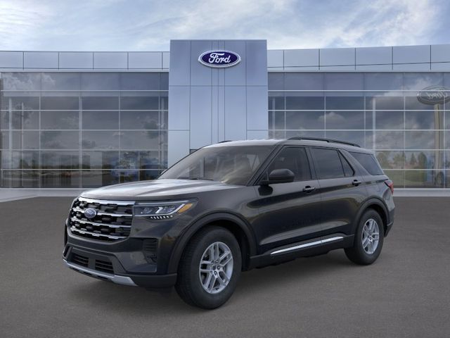 Agate Black Metallic 2025 Ford Explorer Active RWD SUV / Crossover Rear-Wheel Drive Automatic