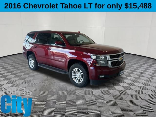 Siren Red Tintcoat 2016 Chevrolet Tahoe SUV / Crossover Four-Wheel Drive 6-Speed Automatic Overdrive