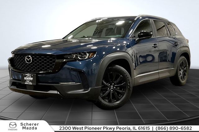 Ingot Blue Metallic 2024 Mazda CX-50 2.5 S Premium AWD SUV / Crossover All-Wheel Drive 6-Speed Automatic
