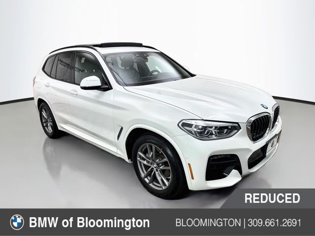 Alpine White 2020 BMW X3 SUV / Crossover All-Wheel Drive 8-Speed Automatic