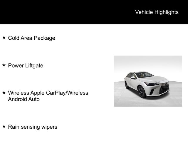 2023 Lexus RX RX photo