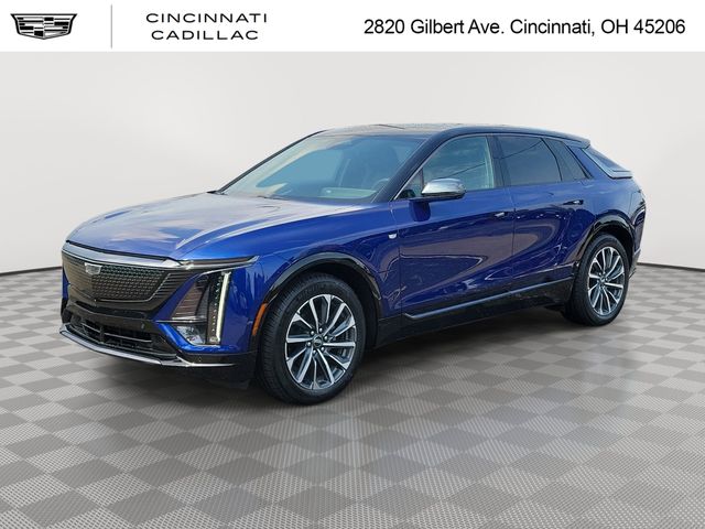 Blue Metallic 2024 Cadillac LYRIQ SUV / Crossover All-Wheel Drive 1-Speed Automatic
