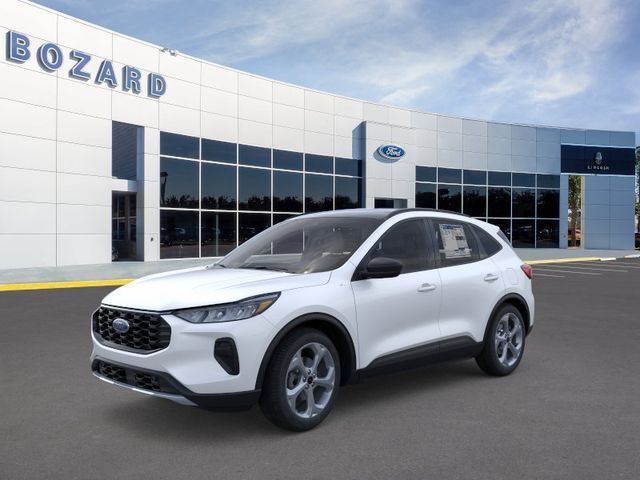 Star White Metallic Tri-Coat 2025 Ford Escape Hybrid SUV / Crossover Front-Wheel Drive Continuously Variable Transmission