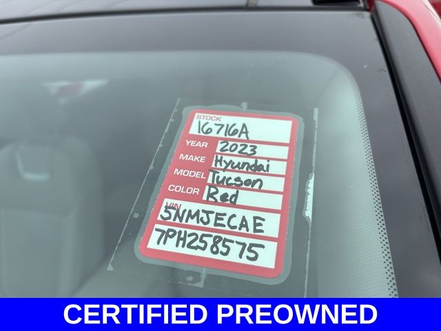 Certified Used 2023 Red Hyundai Limited image 39