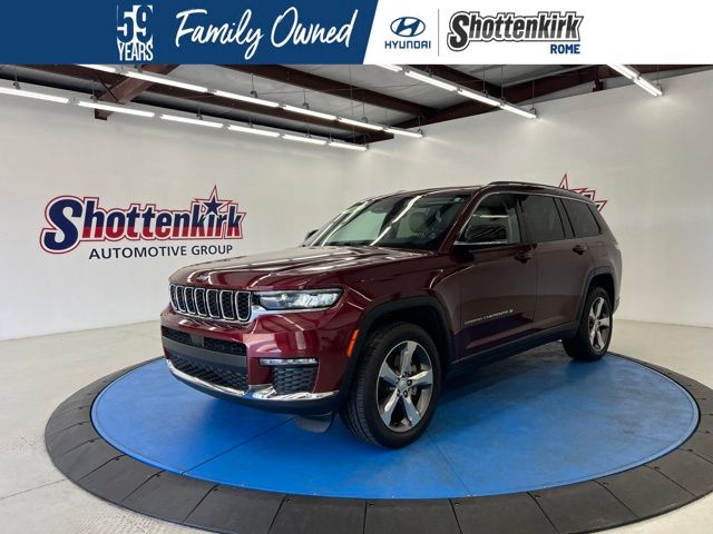 Velvet Red Pearlcoat 2021 Jeep Grand Cherokee L SUV / Crossover 4X2 8-Speed Automatic