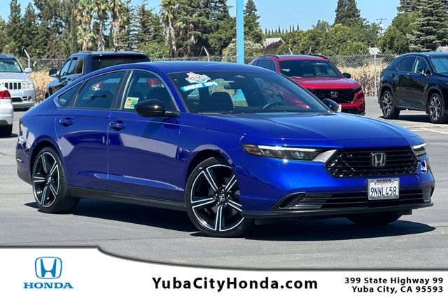 Still Night Pearl 2024 Honda Accord Hybrid Sedan Front-Wheel Drive Continuously Variable Transmission