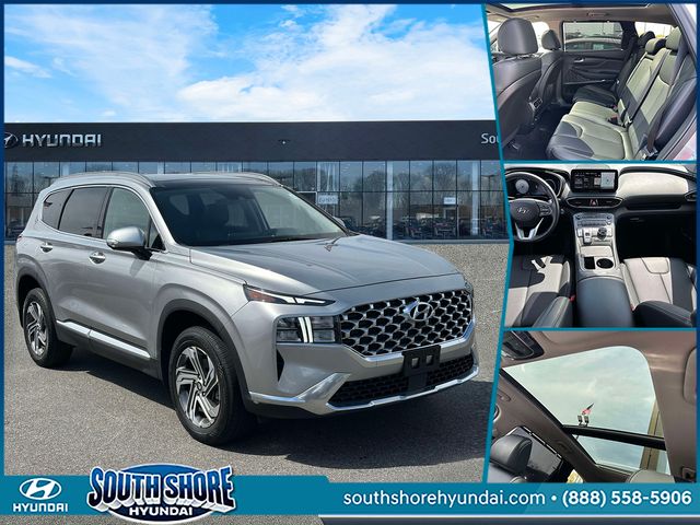 Shimmering Silver 2023 Hyundai Santa Fe SEL AWD SUV / Crossover All-Wheel Drive 8-Speed Automatic