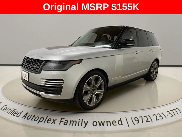 Silver Metallic 2020 Land Rover Range Rover SUV / Crossover All-Wheel Drive 8-Speed Automatic