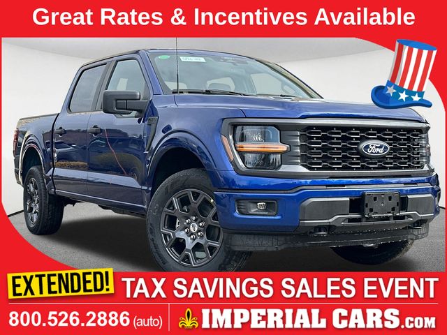 Blue Metallic 2026 Ford F-150 Pickup Truck Four-Wheel Drive Automatic