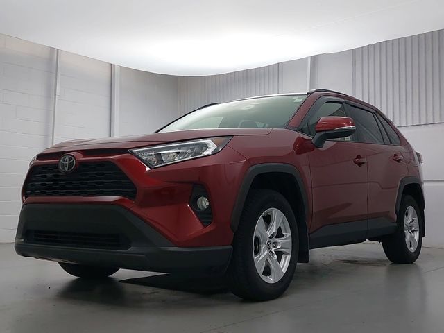 Red (Ruby Flare Pearl) 2019 Toyota RAV4 XLE AWD SUV / Crossover All-Wheel Drive 8-Speed Automatic