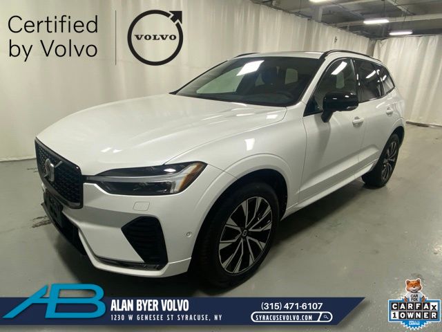 Crystal White 2023 Volvo XC60 SUV / Crossover All-Wheel Drive Automatic