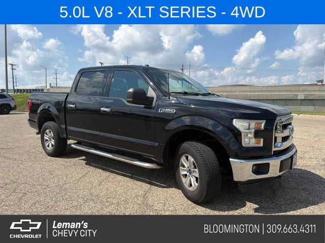 Shadow Black 2016 Ford F-150 Pickup Truck Four-Wheel Drive 6-Speed Automatic