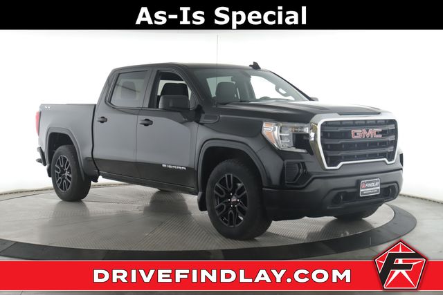 Black 2021 GMC Sierra 1500 Crew Cab 4WD Pickup Truck Four-Wheel Drive 8-Speed Automatic