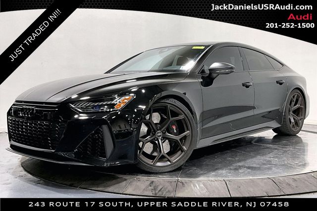 Black Metallic 2025 Audi RS 7 Sedan All-Wheel Drive 8-Speed Automatic