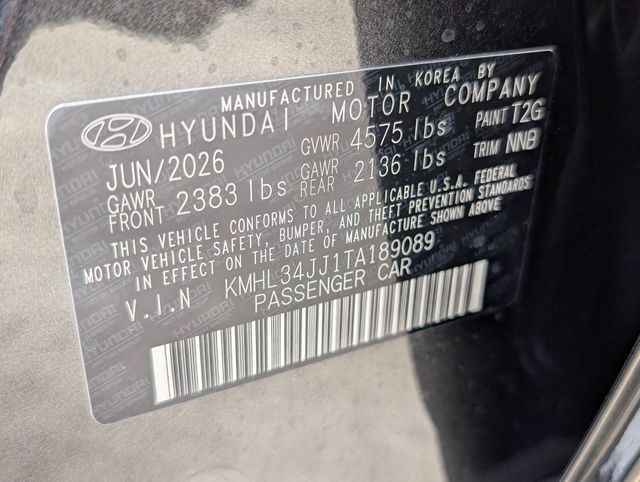 2026 Hyundai Sonata Hybrid SEL Gray at DeMontrond Gulf Freeway