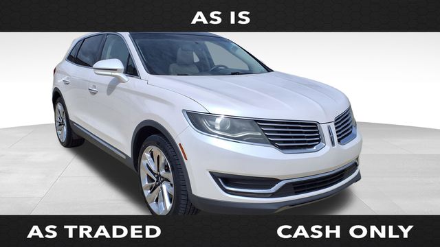 White Platinum Clearcoat Metallic 2017 Lincoln MKX Reserve FWD SUV / Crossover Front-Wheel Drive 6-Speed Automatic