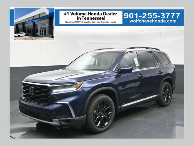 Black (Obsidian Blue Pearl) 2025 Honda Pilot Touring+ AWD SUV / Crossover All-Wheel Drive Automatic