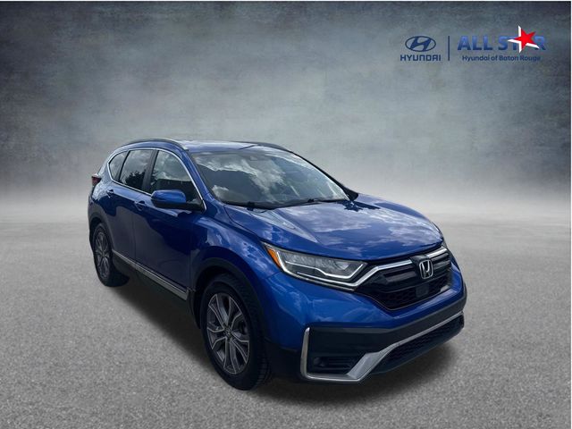 Blue Metallic 2020 Honda CR-V Touring FWD SUV / Crossover Front-Wheel Drive Continuously Variable Transmission