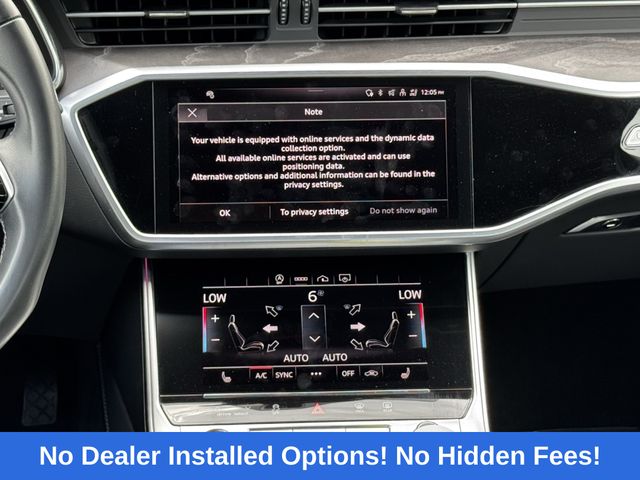 2024 Audi A6  Black at DeMontrond Gulf Freeway