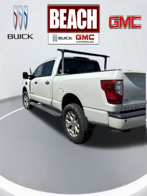 2017 Pearl White Nissan Titan XD SL 4X4 Truck