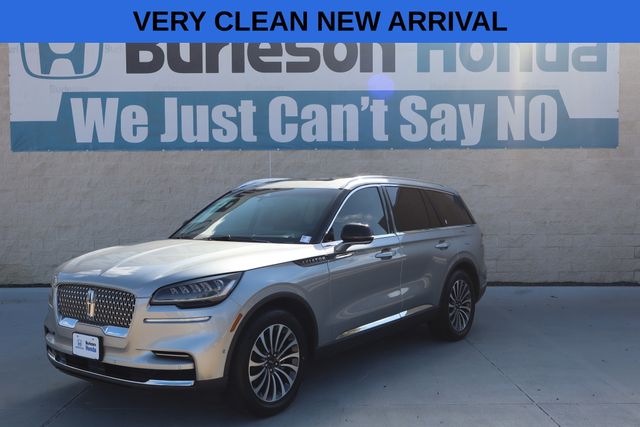 Silver Radiance Metallic Clearcoat 2022 Lincoln Aviator SUV / Crossover Rear-Wheel Drive Automatic