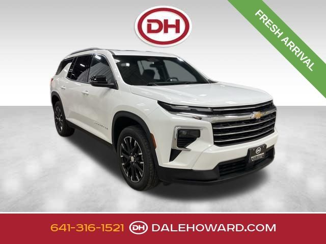 Summit White 2025 Chevrolet Traverse LT AWD SUV / Crossover Four-Wheel Drive 8-Speed Automatic