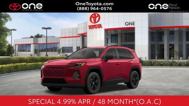 Red (Ruby) 2026 Toyota RAV4 SUV / Crossover Front-Wheel Drive Continuously Variable Transmission