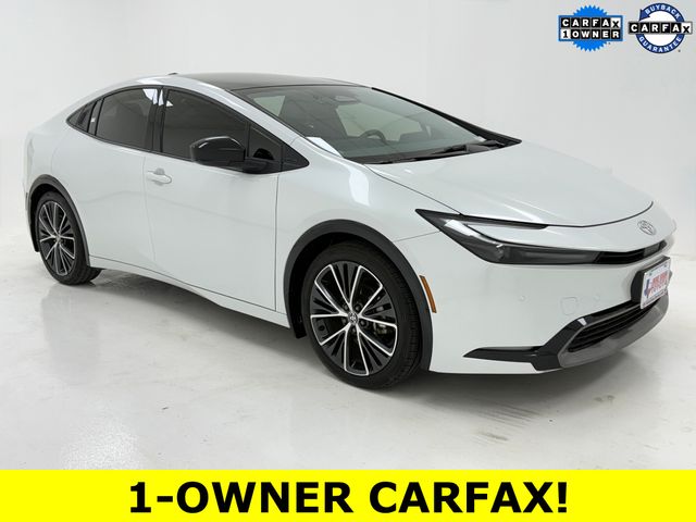 Pearl 2025 Toyota Prius XLE FWD Hatchback Front-Wheel Drive Continuously Variable Transmission