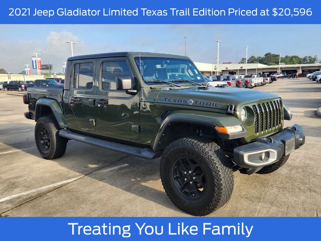  2021 Jeep Gladiator Sport Crew Cab 4WD   