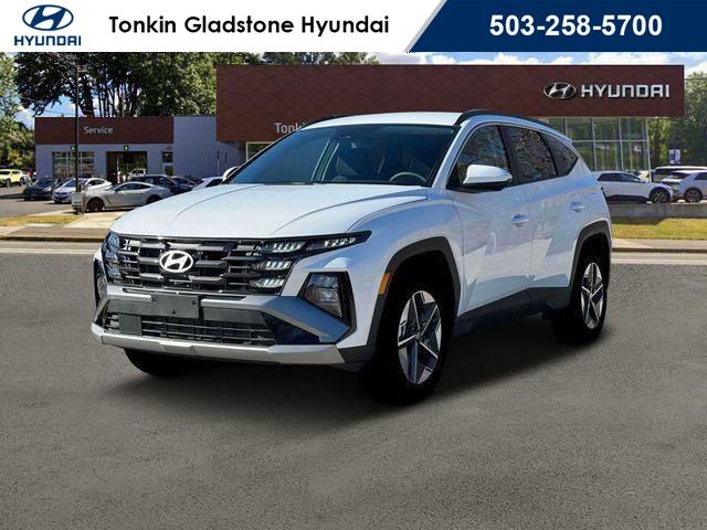 Creamy White Pearl 2026 Hyundai Tucson Hybrid Plug-In SUV / Crossover All-Wheel Drive 6-Speed Automatic