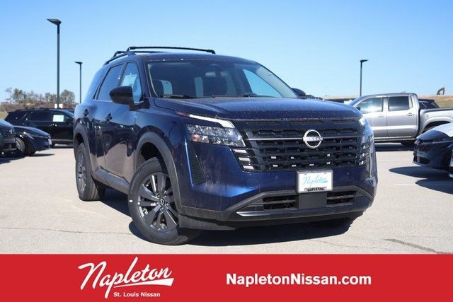 Deep Ocean Blue Pearl 2026 Nissan Pathfinder SUV / Crossover All-Wheel Drive 9-Speed Automatic