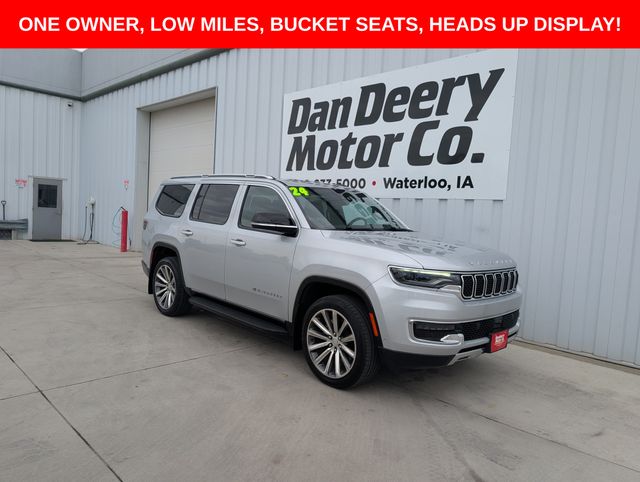 Silver Zynith 2024 Jeep Wagoneer Series III 4WD SUV / Crossover Four-Wheel Drive 8-Speed Automatic