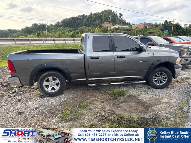 Mineral Gray Metallic Clearcoat/Light Graystone PC 2009 Dodge RAM 1500 Pickup Truck Four-Wheel Drive 5-Speed Automatic
