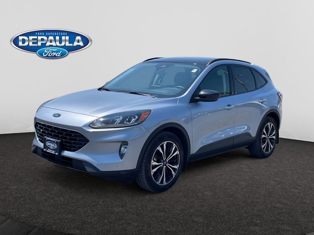 Blue Silver Metallic 2022 Ford Escape SUV / Crossover All-Wheel Drive 8-Speed Automatic