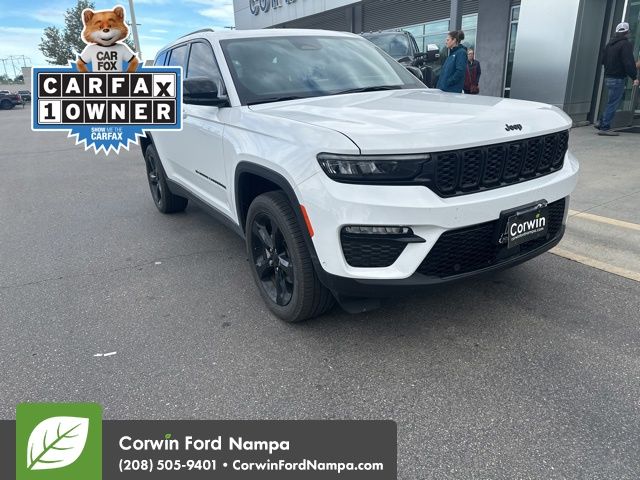 Bright White Clearcoat 2024 Jeep Grand Cherokee Limited 4WD SUV / Crossover Four-Wheel Drive 8-Speed Automatic